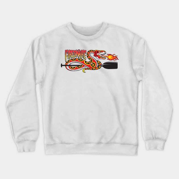 Firesnake Crewneck Sweatshirt by OutdoorMayhem